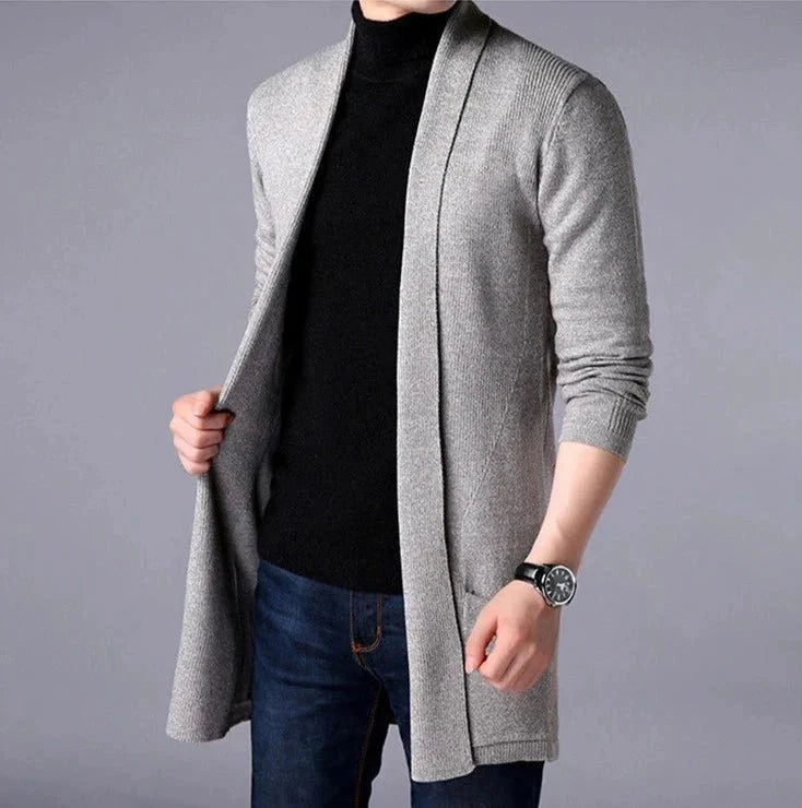 Cardigã Masculino de Malha - Conforto e Sofisticação