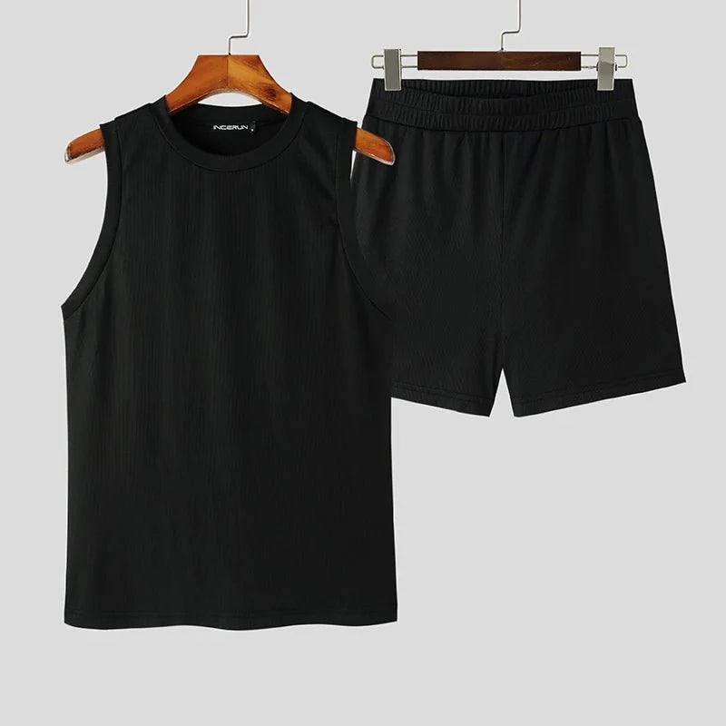 Conjunto Masculino para Academia - Short e Regata