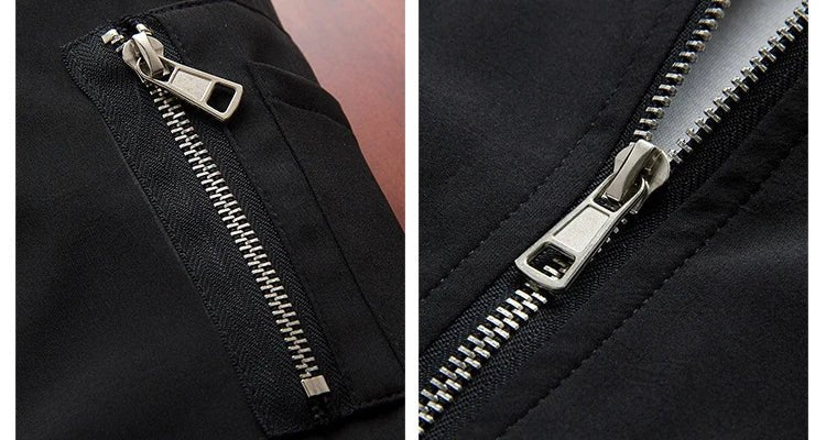 Jaqueta Bomber Masculina com Zíper Plus Size - Estilo e Conforto