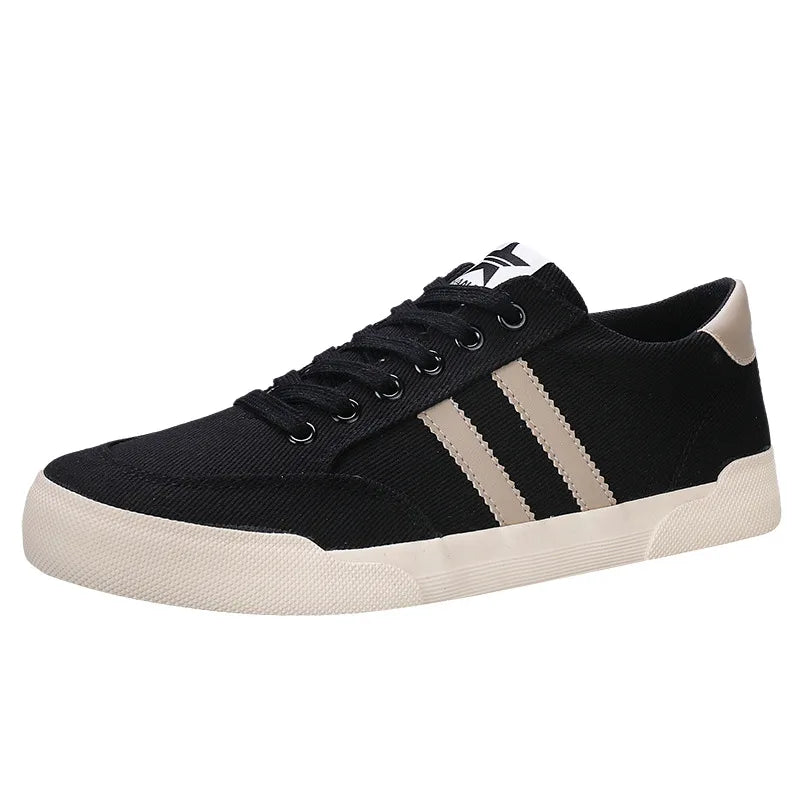 Tênis Masculino Casual de Lona de Algodão