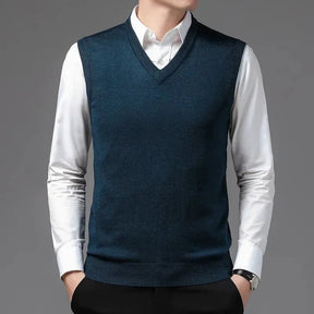 Colete Masculino de Lã - Elegância e Conforto