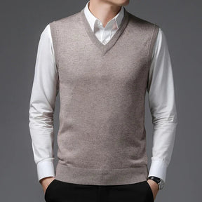 Colete Masculino de Lã - Elegância e Conforto