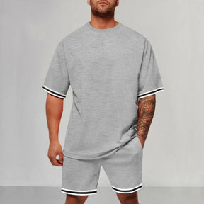 Conjunto Masculino Casual - Bermuda e Camiseta