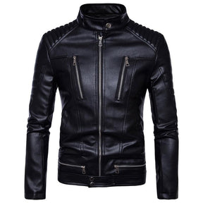 Jaqueta de Couro Masculina - Proteção e Estilo para Motociclistas