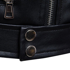 Jaqueta de Couro Masculina - Proteção e Estilo para Motociclistas