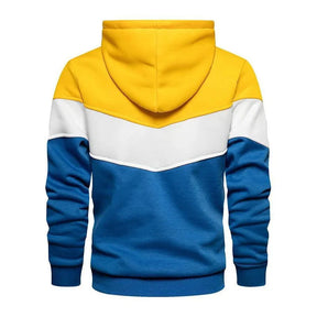 Moletom Masculino Listrado com Capuz - Estilo Streetwear Casual
